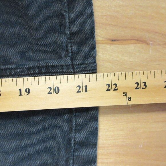 BANANA REPUBLIC Soft Black Denim Jean Mini Skirt VINTAGE Sz 10 Above Knee Y2K - Picture 7 of 8